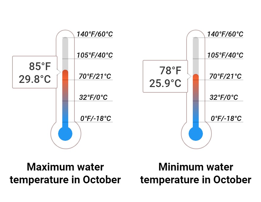 Average Sea temperature